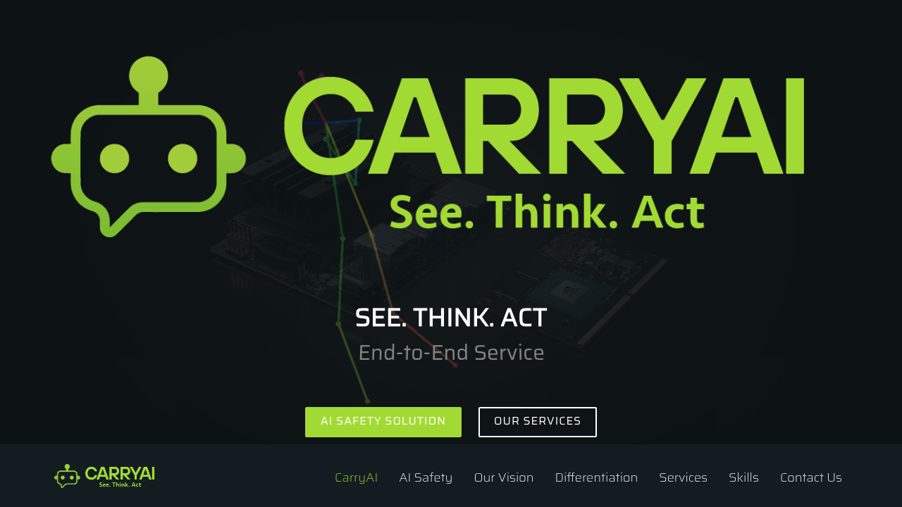 A screenshot of CarryAI